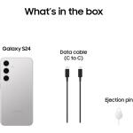 SAMSUNG Galaxy S24 Cell Phone, 128GB AI Smartphone, Unlocked Android US Version, 2024, Marble Gray (Used)